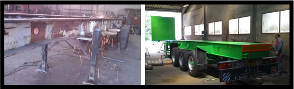 Soudure et peinture réalisées par ACIL